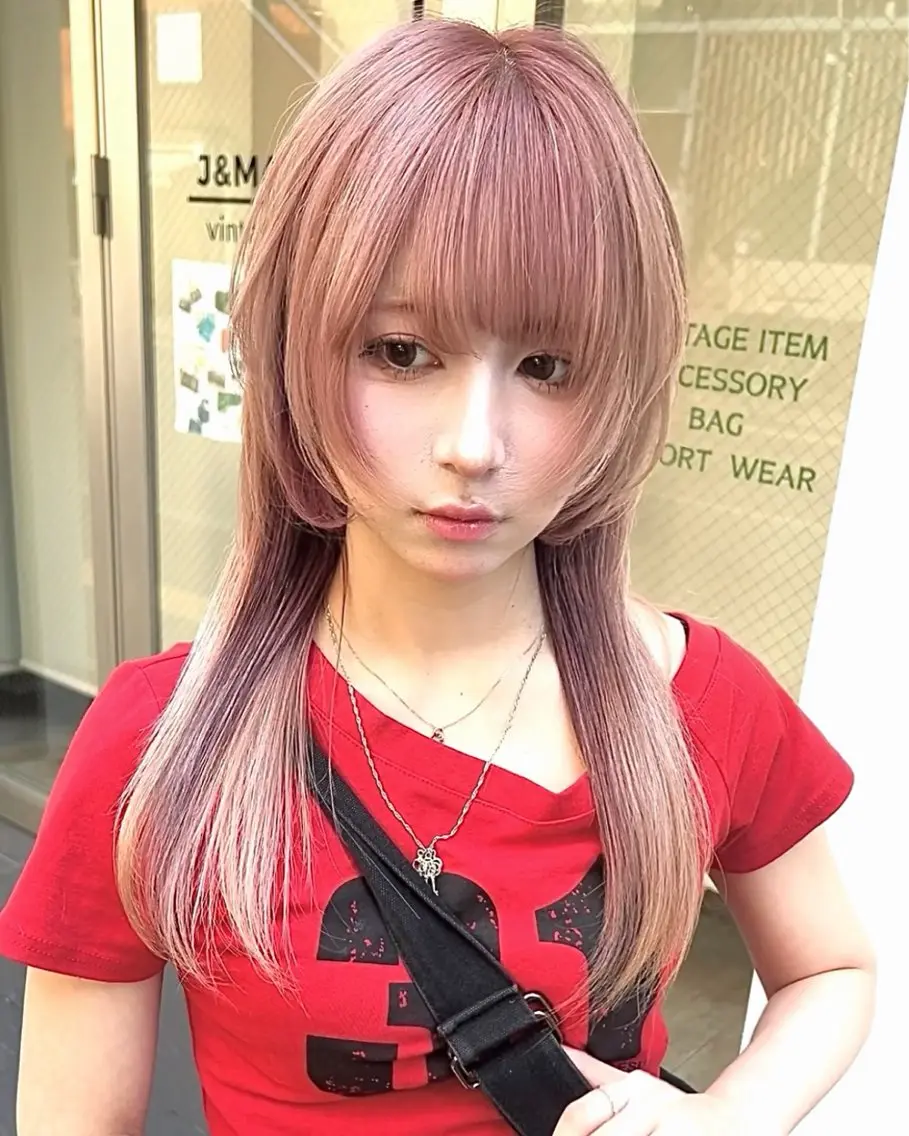 ミディアム 阿部 弘明のヘアスタイル
