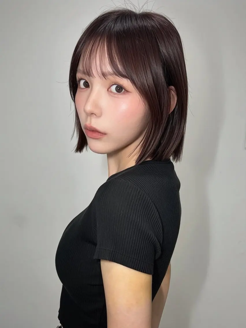 ショート ボブ/ミルクティー KOUGAのヘアスタイル