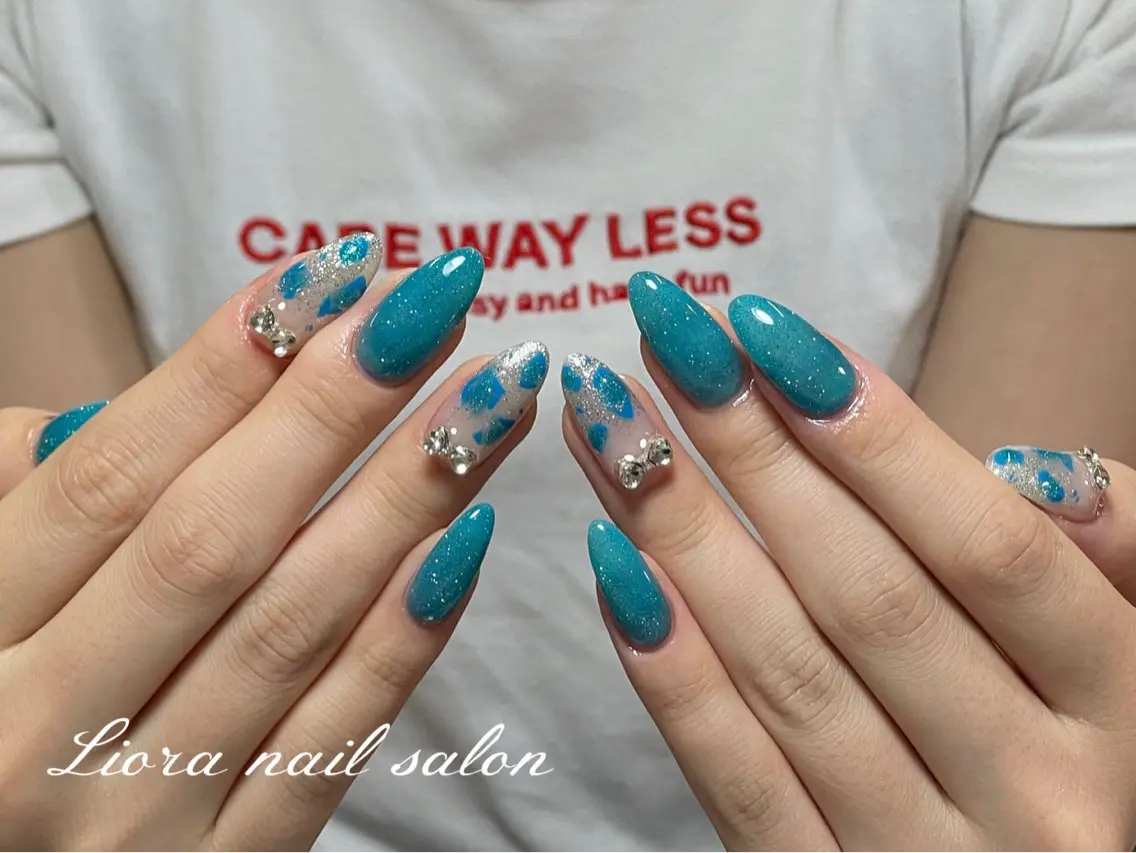 ネイル チークネイル フットネイル フレンチネイル ジェルネイル ガーリー ハンドネイル Liora nailのネイルデザイン