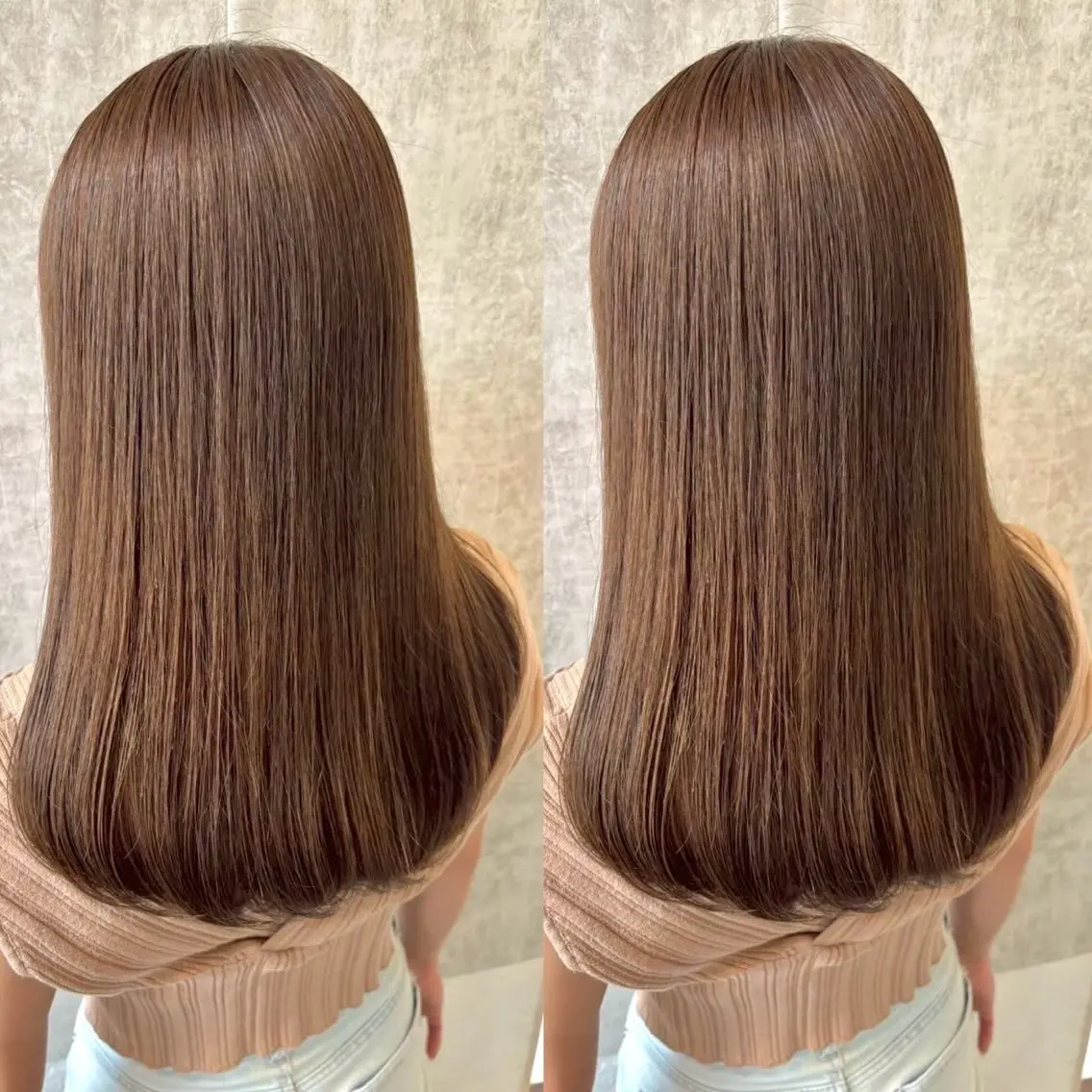 カラー ヘアカラー トリートメント ヘアメ🎀ハイトーン 🩵エクステ🪄しほのヘアスタイル