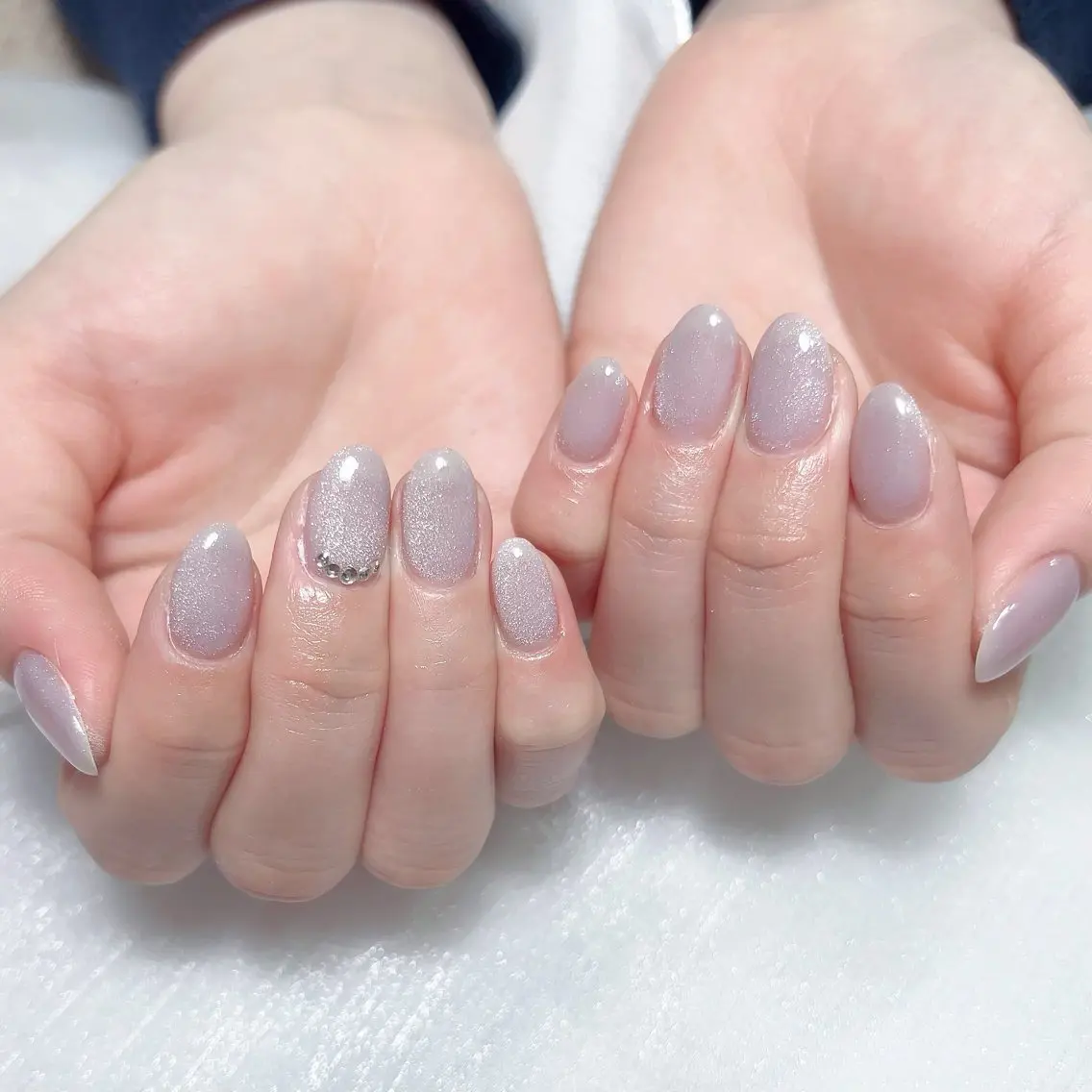 メンズ キッズ ネイル メンズ韓国風 アートネイル オーロラネイル ガーリー キラキラネイル ハンドネイル Nail salon 木にいるのネイルデザイン