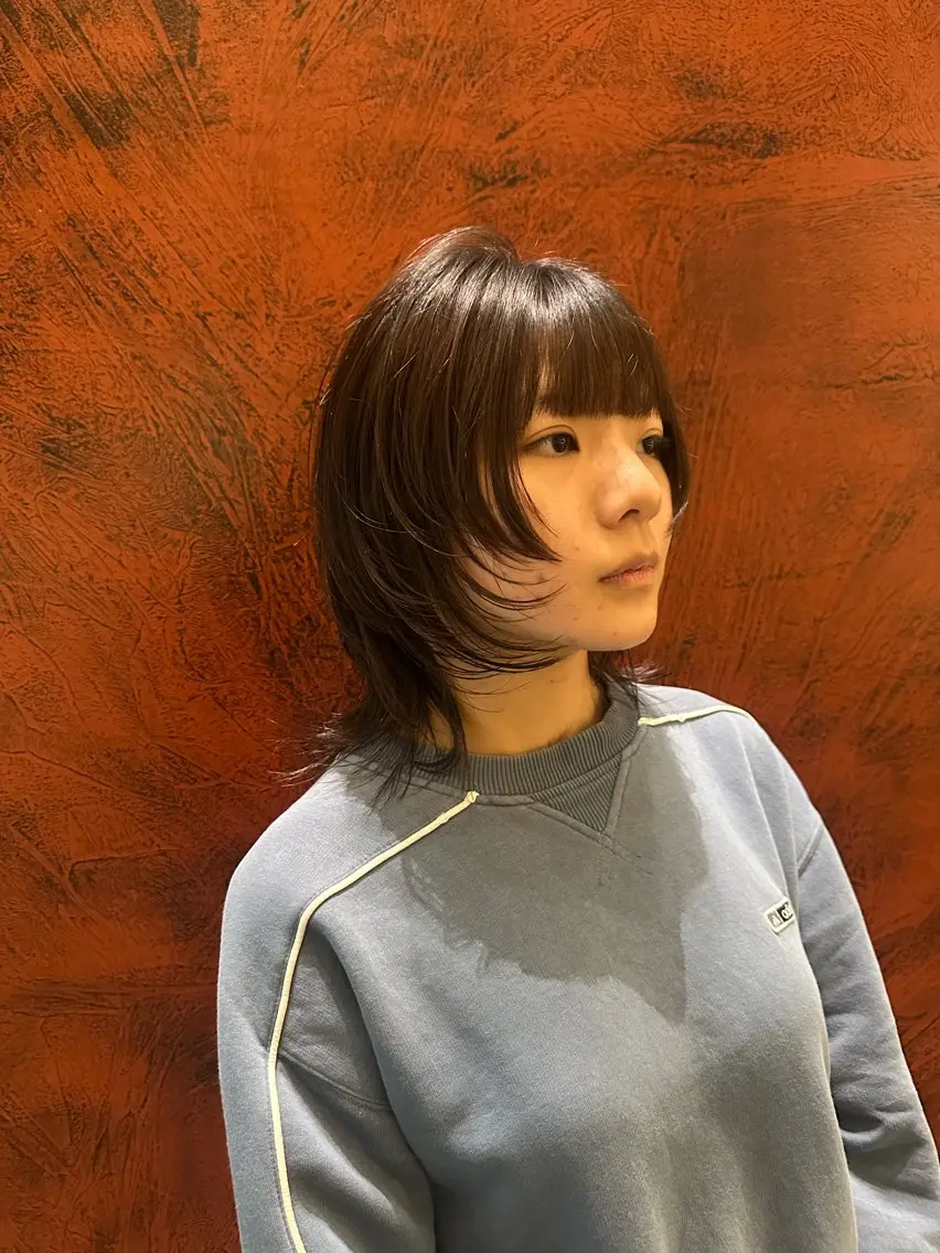 ショート ウルフカット 和田 直也のヘアスタイル