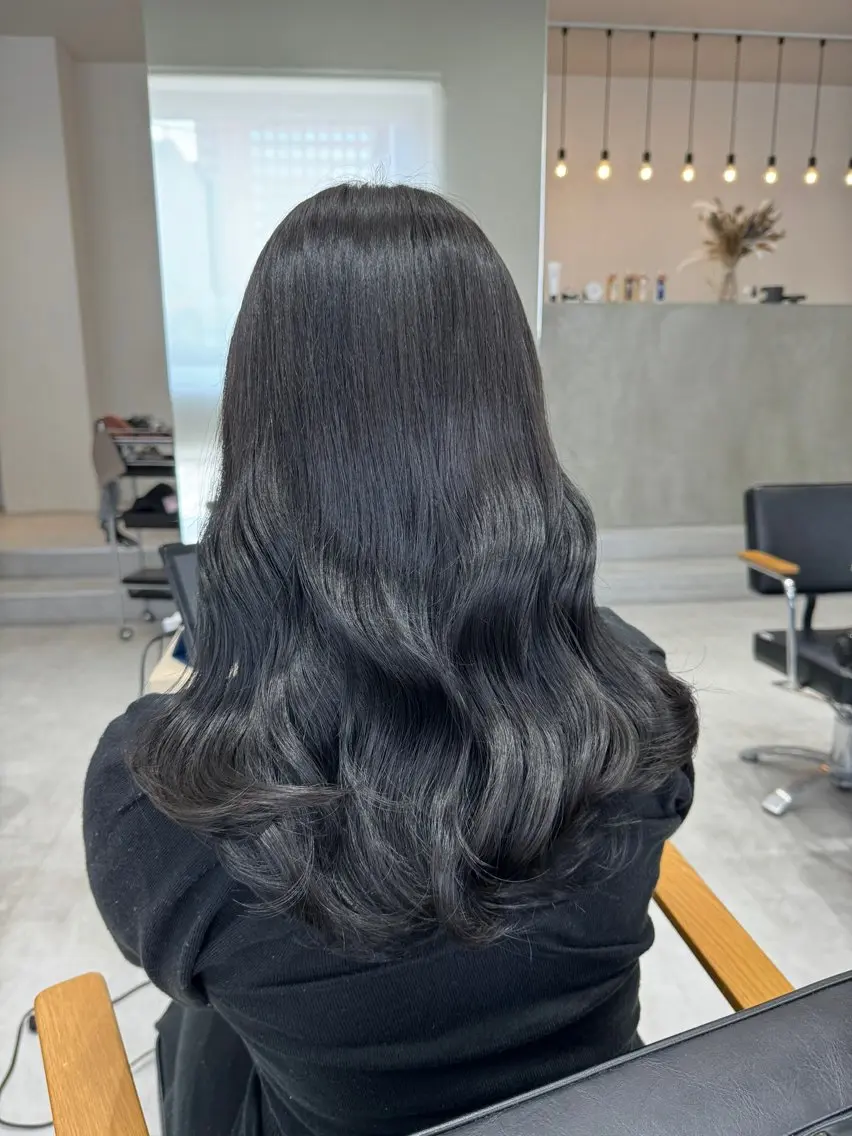 ロング カラー 瀬戸 秀孝のヘアスタイル