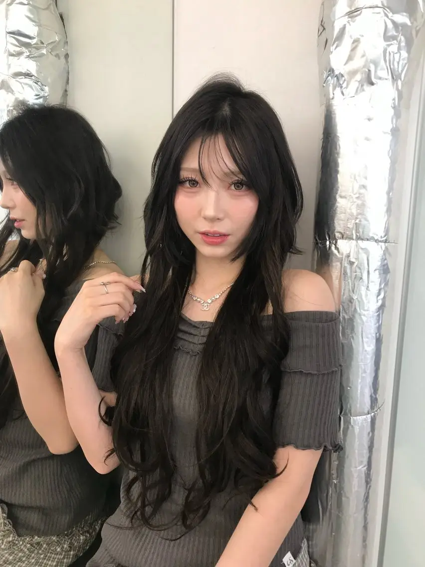 ロング 韓国風ヘア 透明感カラー˖ ࣪⊹ Rio🪽🫧のヘアスタイル