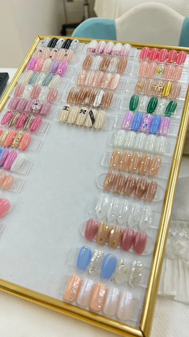 ネイル ハンドネイル OCEAN nail パラジェル　取扱い店のネイルデザイン
