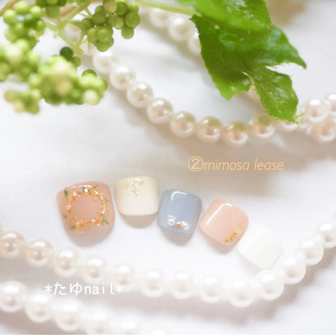 ネイル フットネイル ネイルサロン 【たゆnail】のネイルデザイン