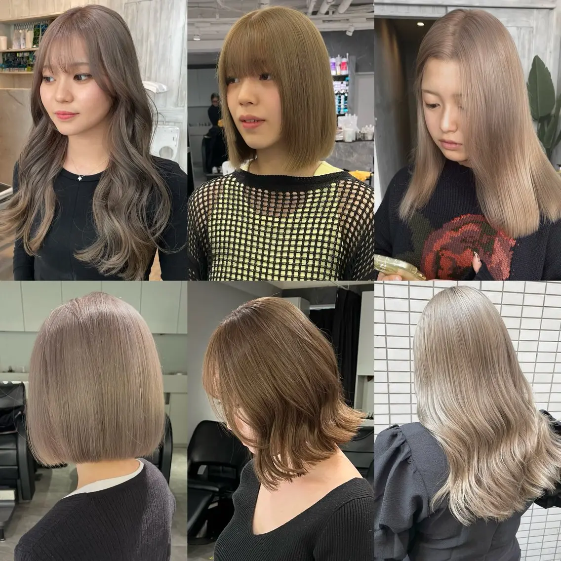 カラー ベージュカラー ブリーチ グレージュ シルバー 髪のお医者さん南船場 ARCHEゆうまのヘアスタイル