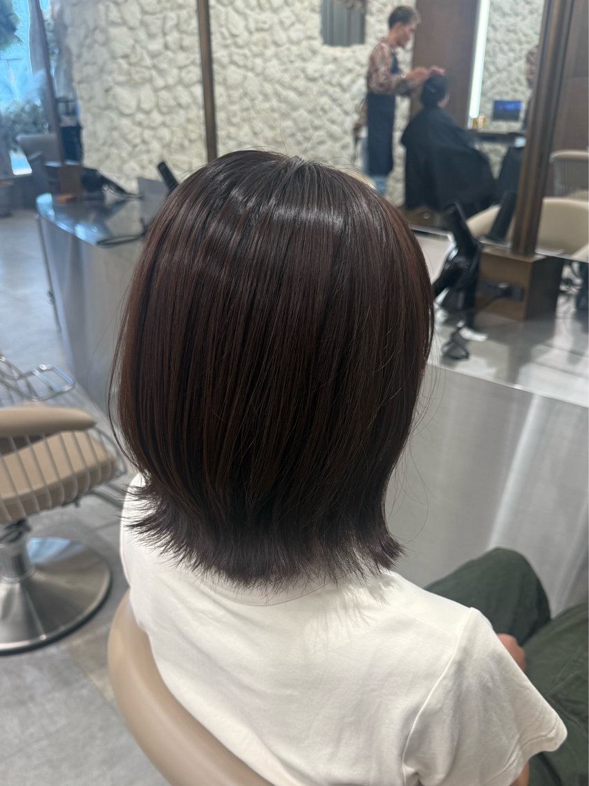 カラー カット ヘアカラー 𝒐𝒏𝒐 𝒉𝒊𝒏𝒂𝒌のヘアスタイル