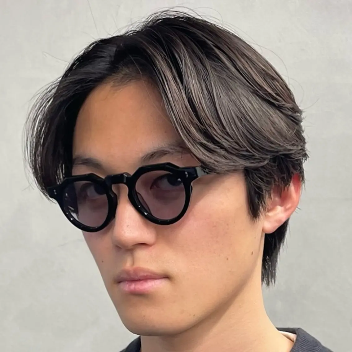 ミディアム パーマ ヘアアレンジ メンズ fifth 石川 凪のヘアスタイル