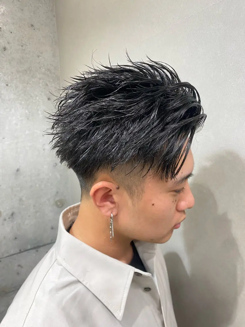 ショート デザインカット 原田 直哉のヘアスタイル