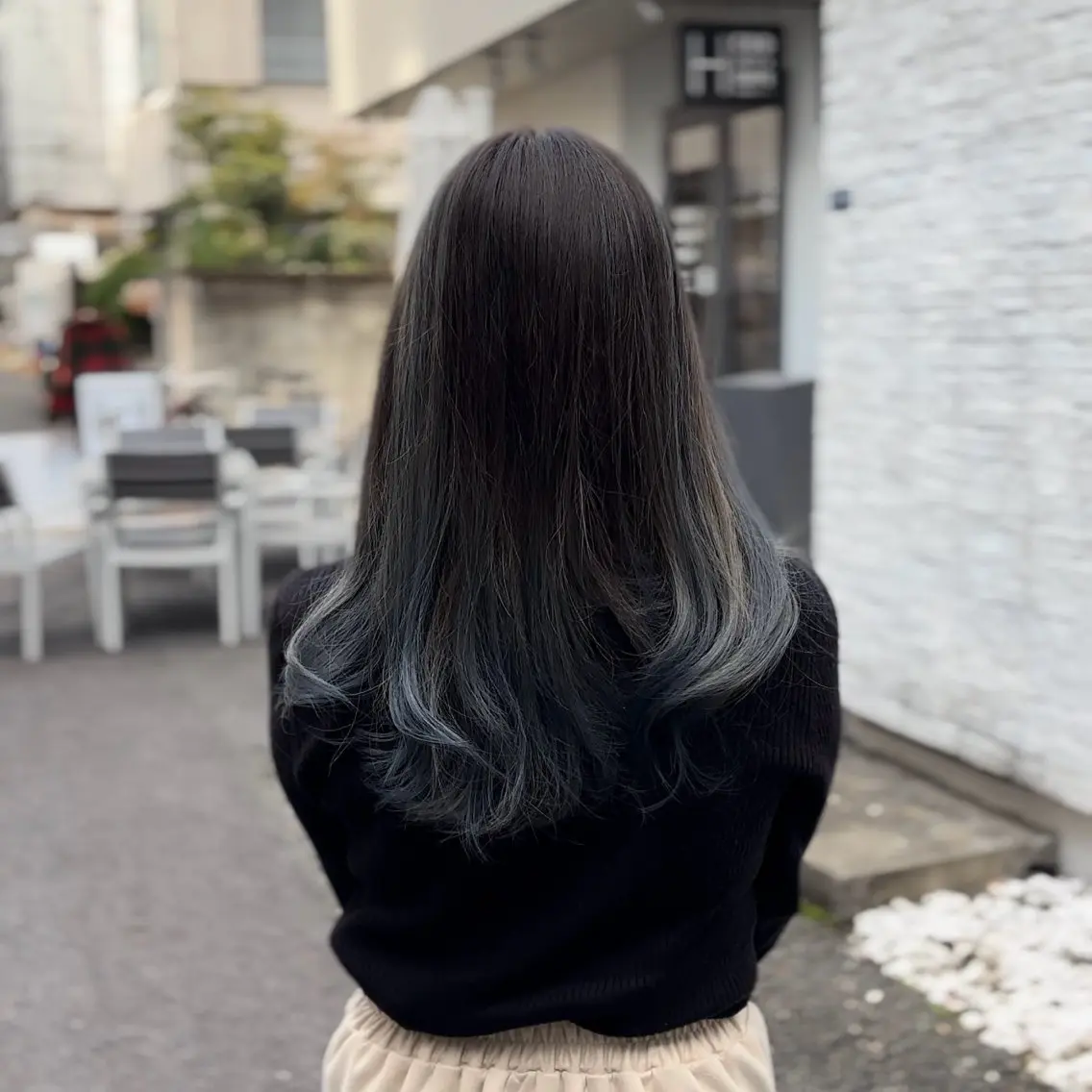 ロング カラー ヘアカラー トリートメント SHO 👻原宿 /艶カラーのヘアスタイル