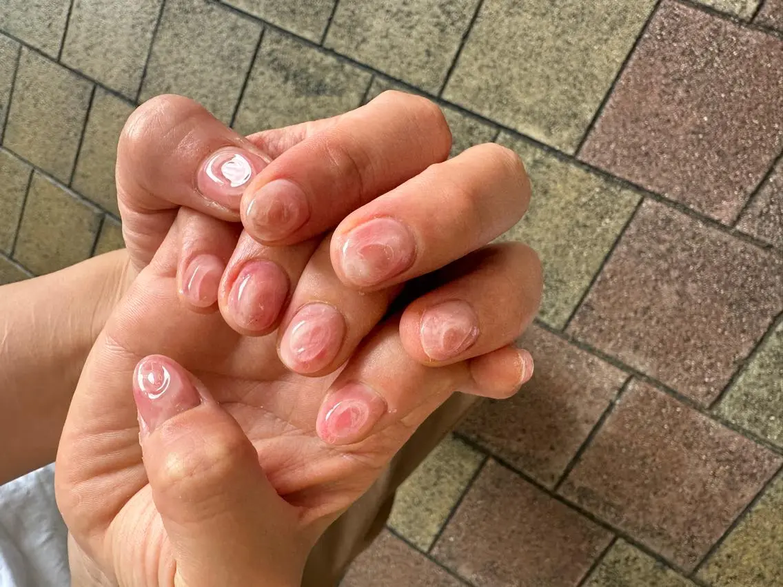 ネイル ハンドネイル nailsalon ∞ ﾐｶﾅﾙ ∞のネイルデザイン