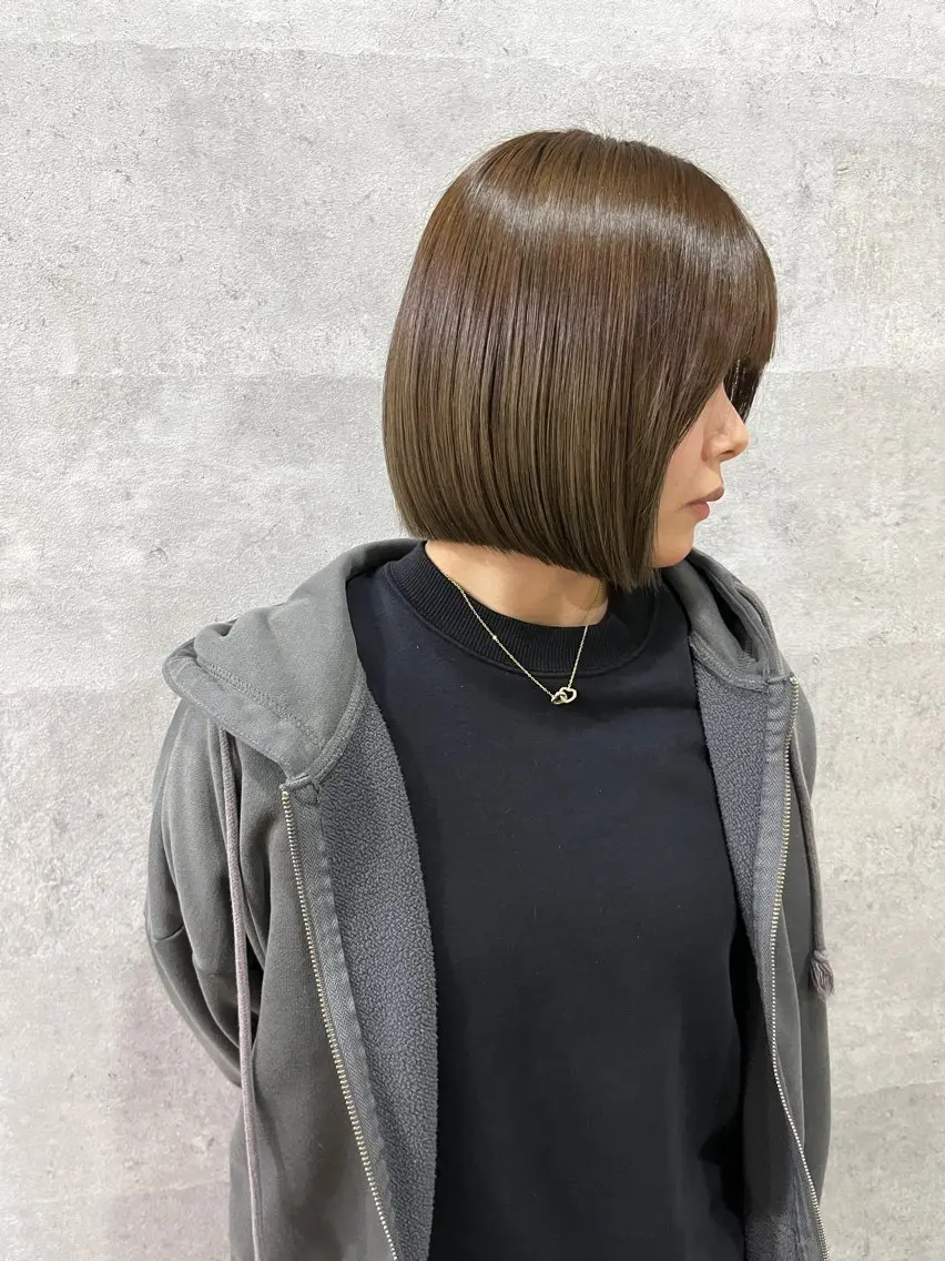 ショート カラー カット ヘアカラー トリートメント Grow by NYNY 坂本 理輝のヘアスタイル