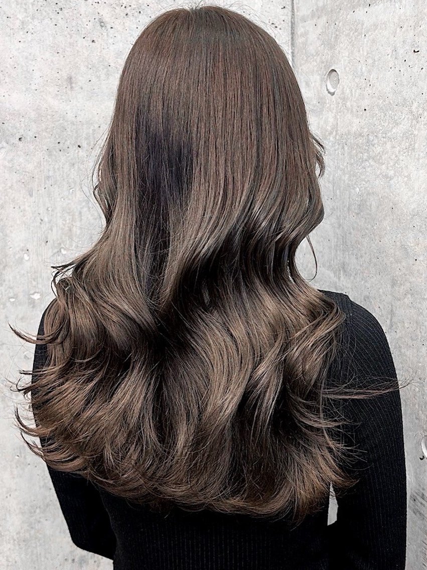 ロング カラー ヘアアレンジ ヘアカラー 縮毛矯正・カラー特化 指名No.1shunのヘアスタイル
