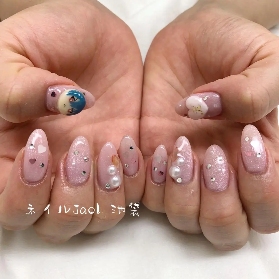 ミディアム ネイルJaol 池袋のネイルデザイン