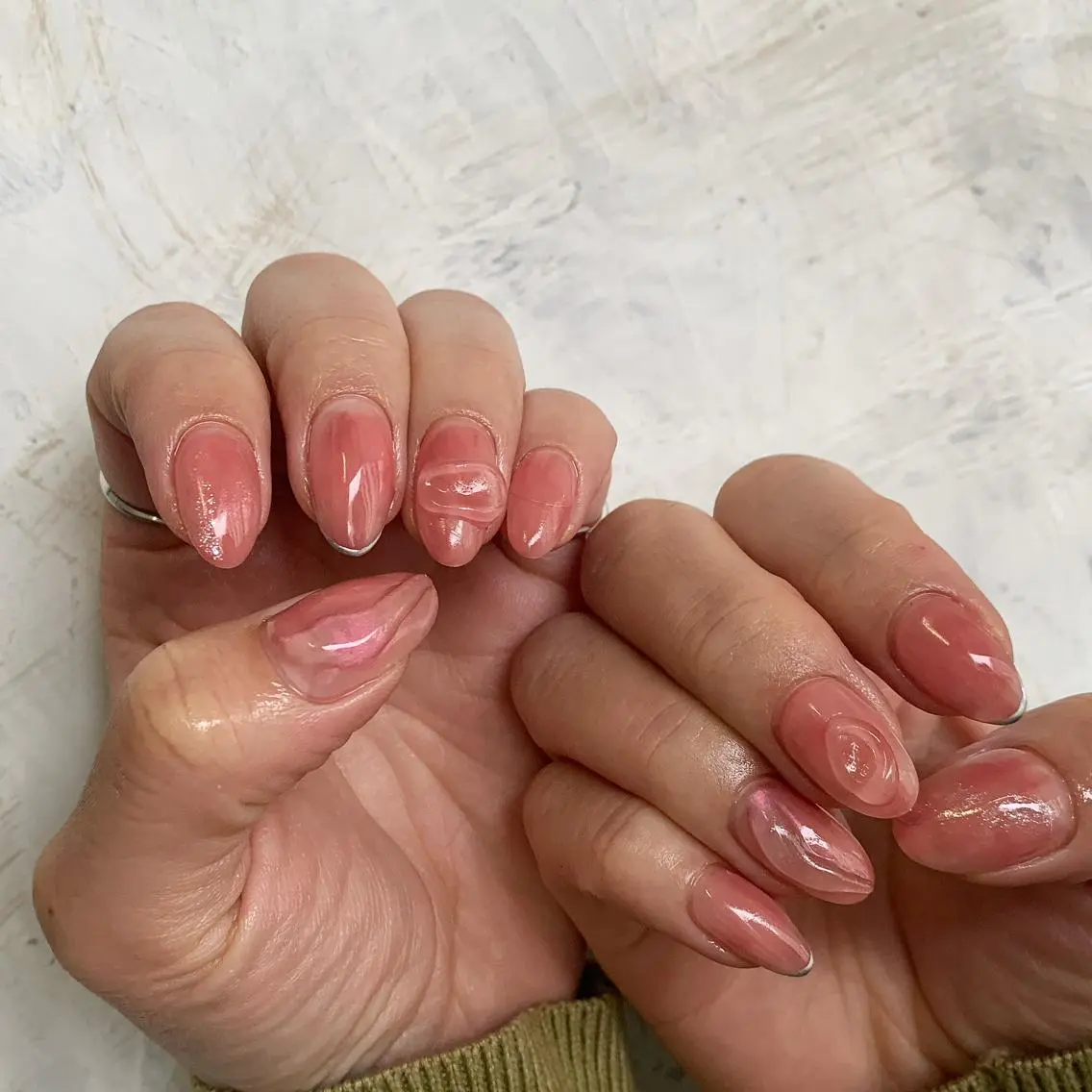 ネイル ハンドネイル ハンドケア lylynail YUUKAのネイルデザイン