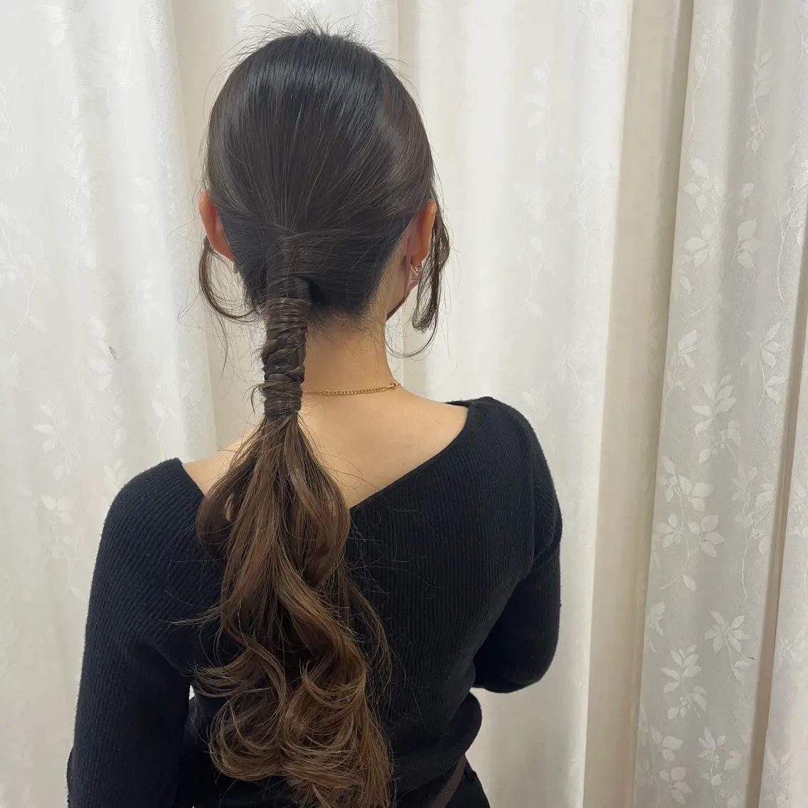 ロング ヘアアレンジ 心斎橋/ヘアセット MASAKIのヘアスタイル