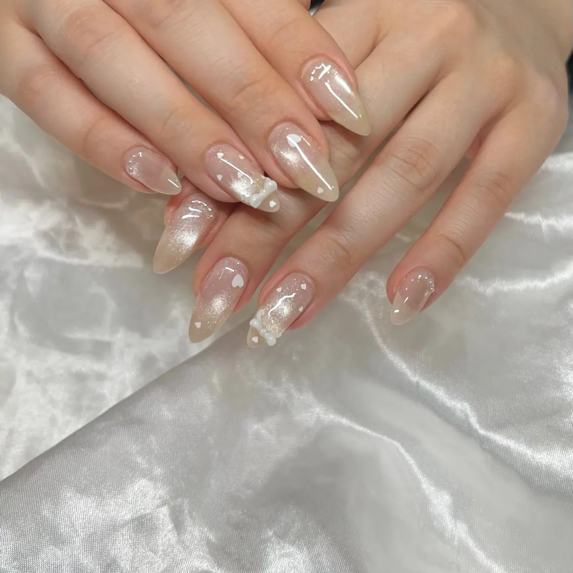 ネイル マグネットネイル ハンドネイル Ćuu Nail kahoのネイルデザイン
