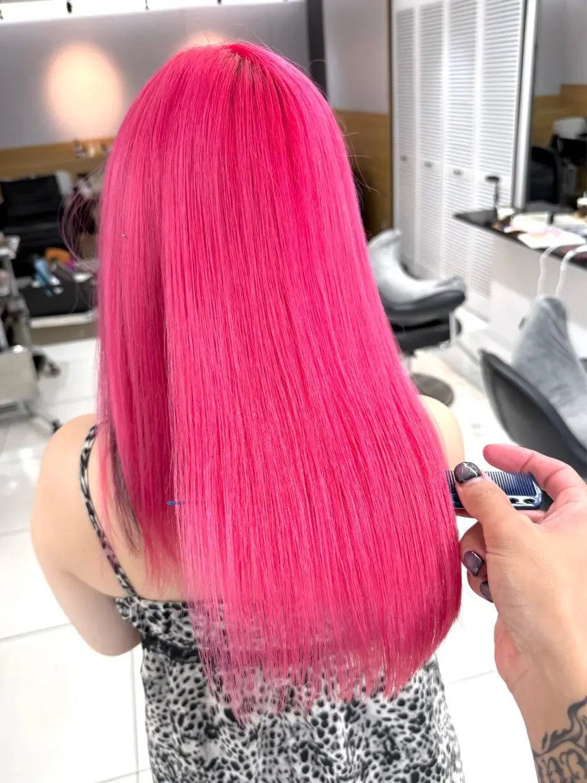 セミロング カラー カット ヘアカラー トリートメント 🍀お悩み改善憧れの 美髪　小林風雅のヘアスタイル