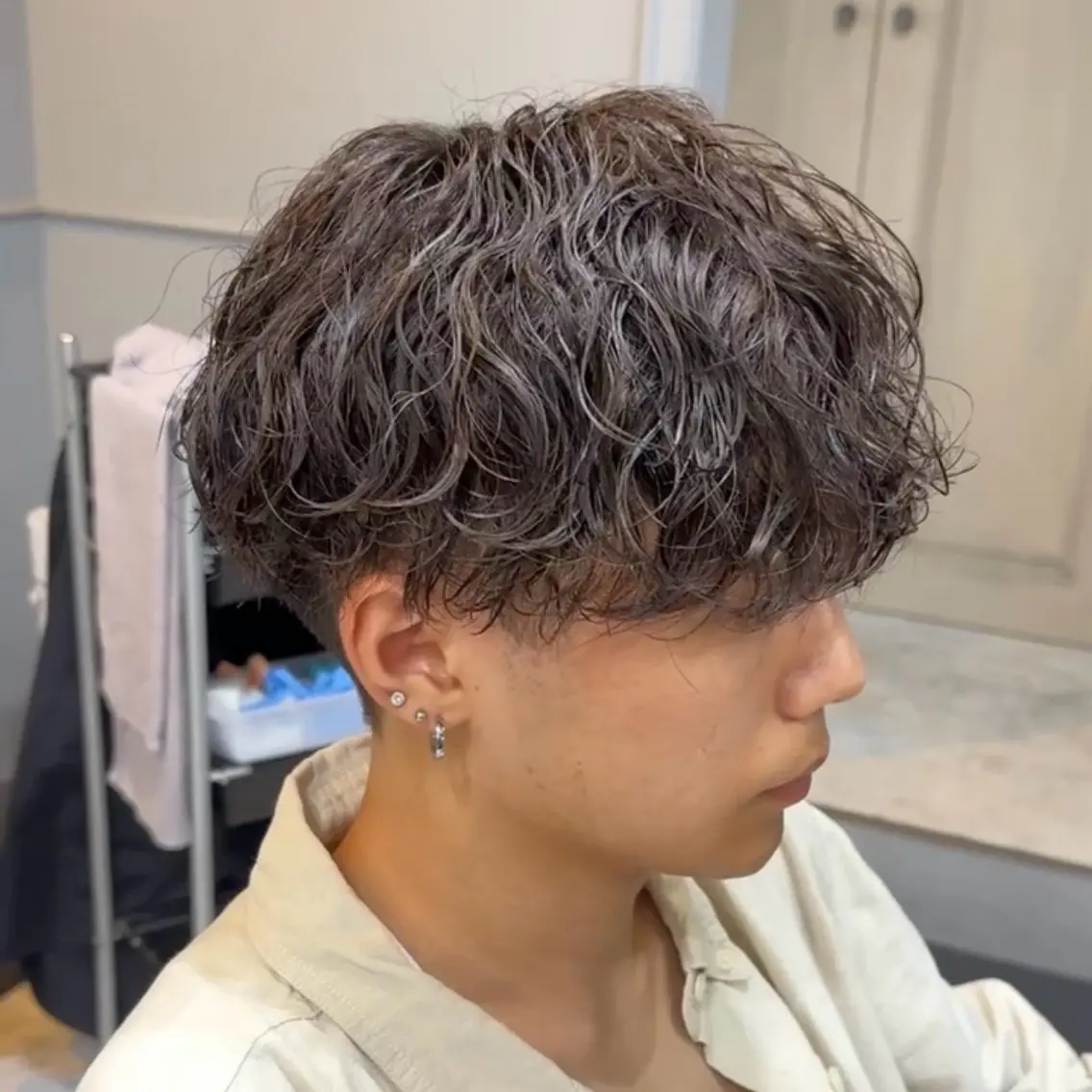 《U25メンズ限定》20:00~カット×パーマ✂︎の写真