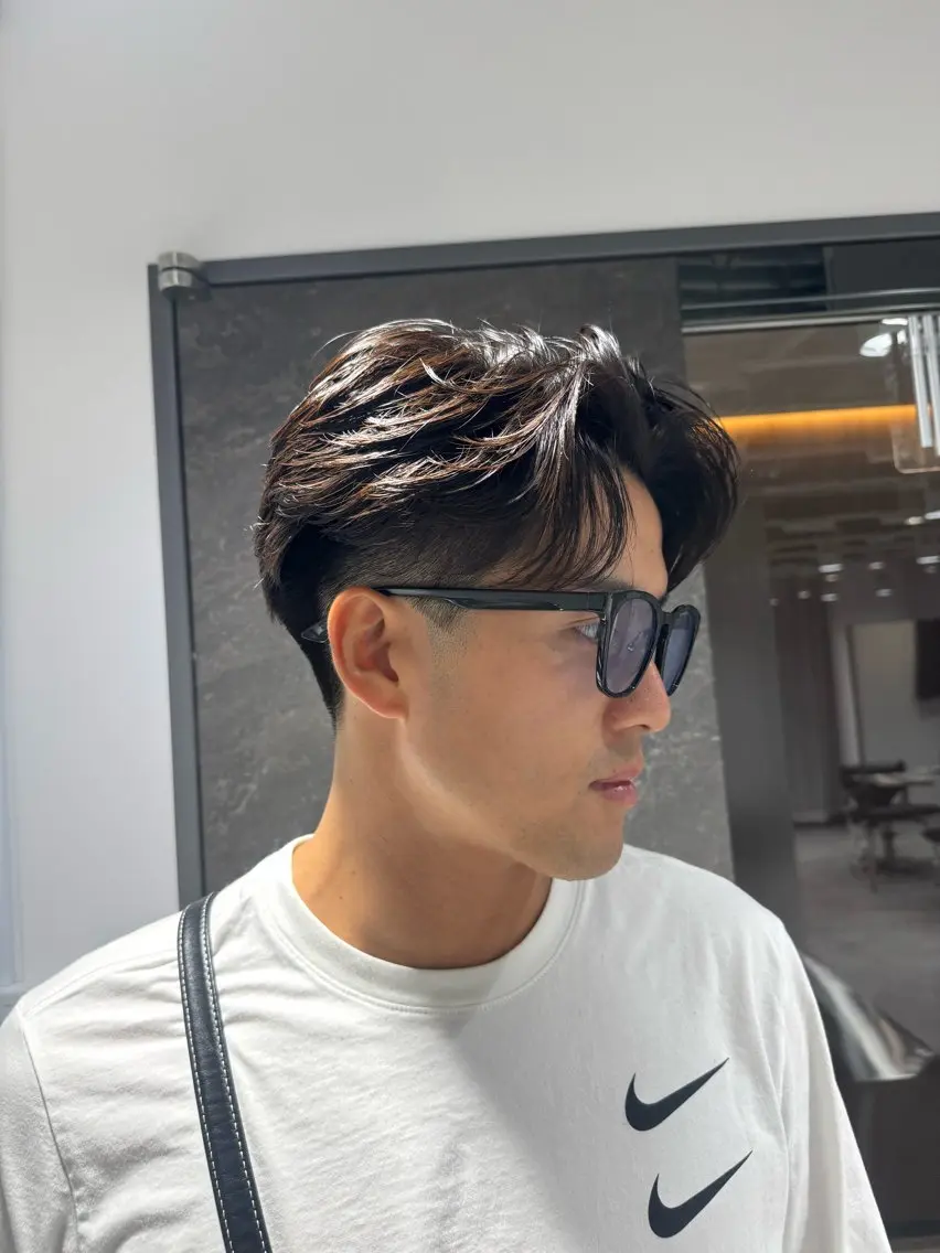 パーマ メンズ メンズパーマ カット パーマ トリートメント 宮原 和斗のヘアスタイル