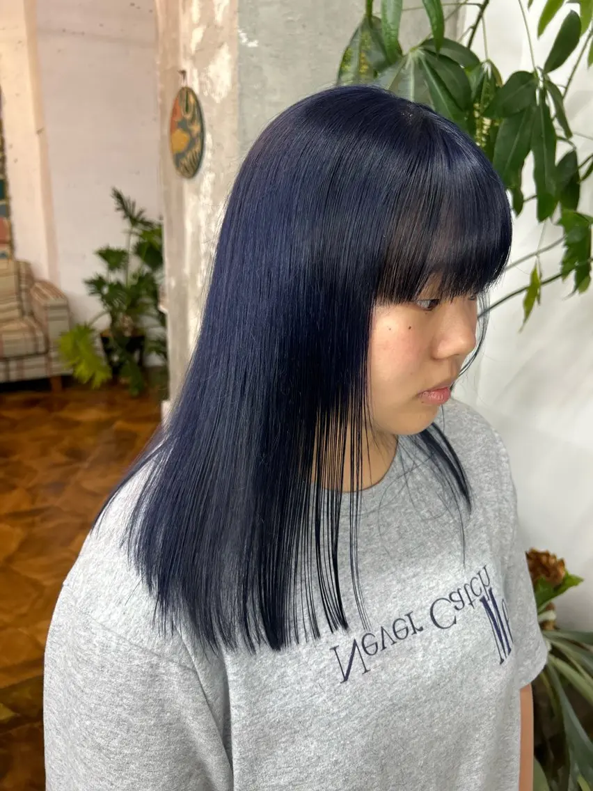 セミロング ハシモトタケル🌿 ボブ/レイヤーカットのヘアスタイル