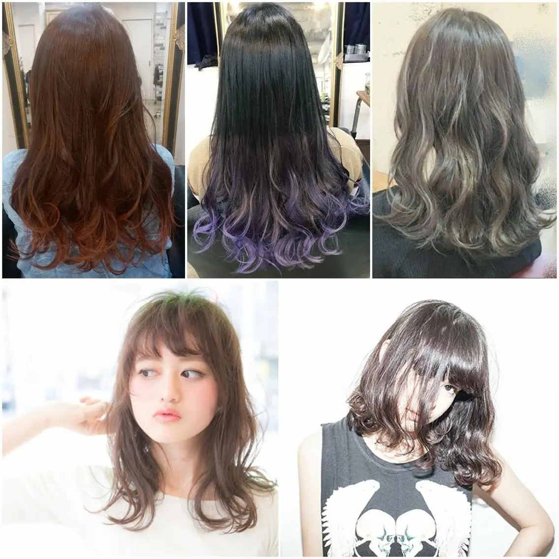 ロング カラー パーマ ヘアカラー トリートメント タナカ *歴10年以上*のヘアスタイル