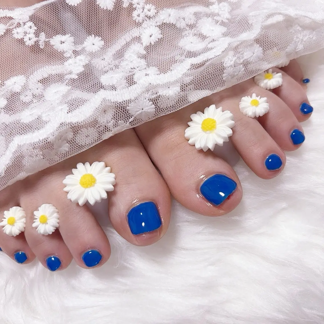 ネイル フットネイル フットネイル カメレオンネイル ⭐︎kaori⭐︎のネイルデザイン