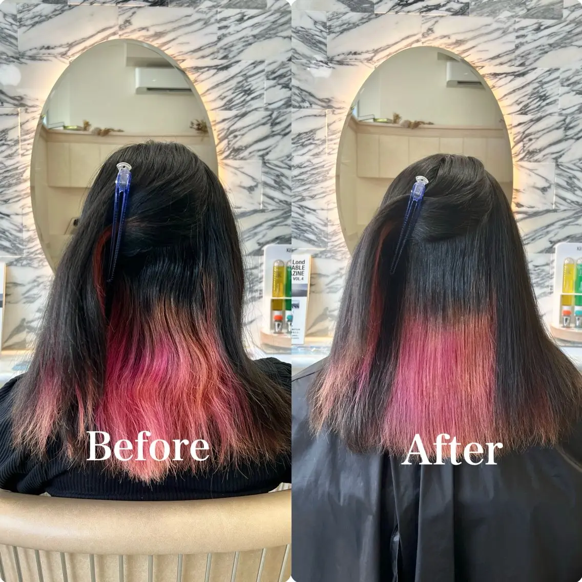 ゆうか ・髪質改善のヘアスタイル