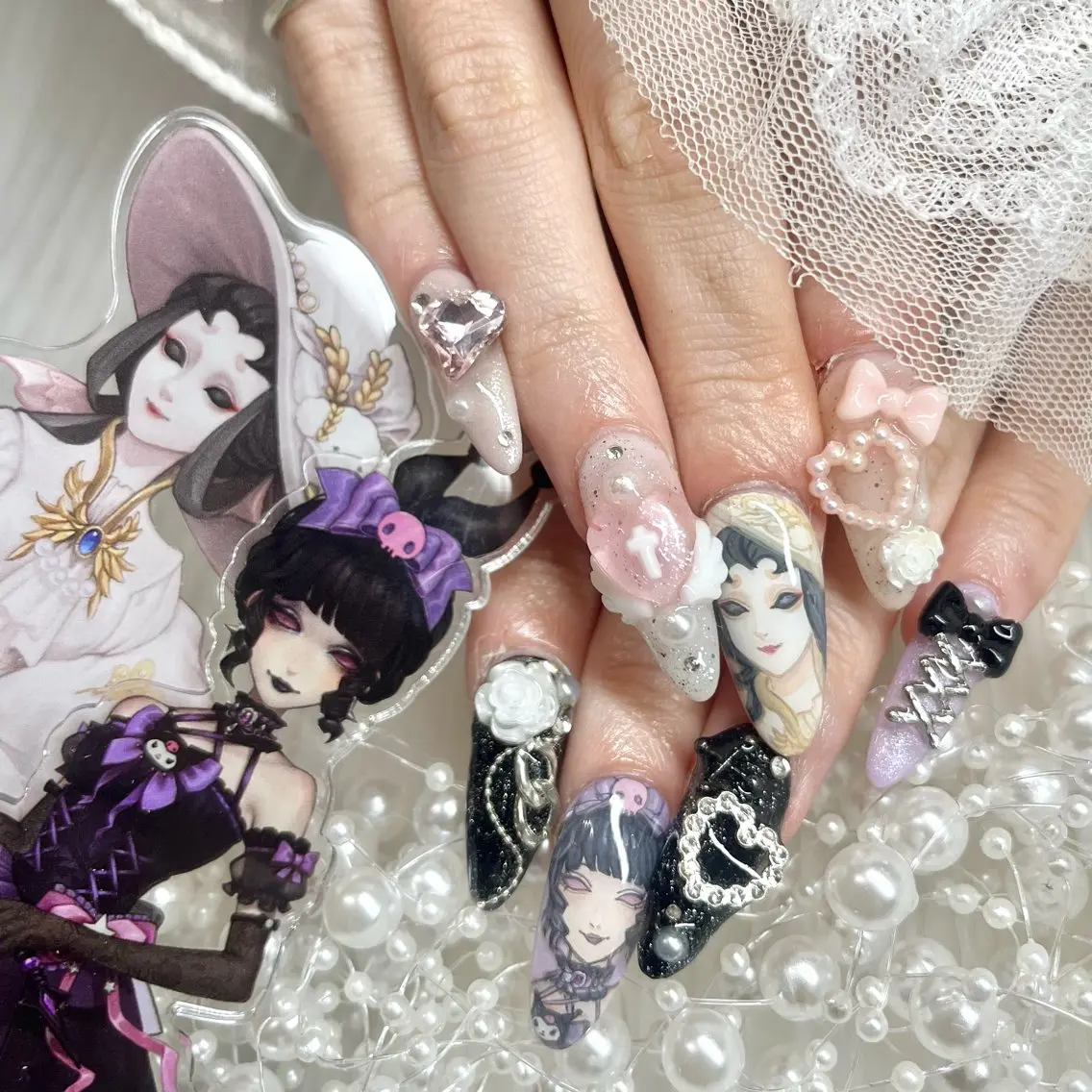 ネイル ハンドネイル 池袋痛ネイル Nok. 渡辺のネイルデザイン
