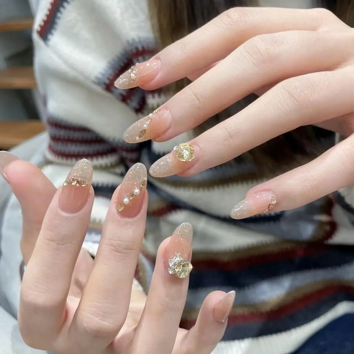 ネイル ハンドネイル 🎀 NaNa_nailのネイルデザイン