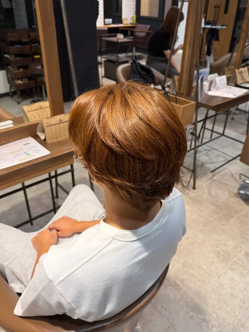 メンズ ヘアカラー 若杉 美鈴のヘアスタイル