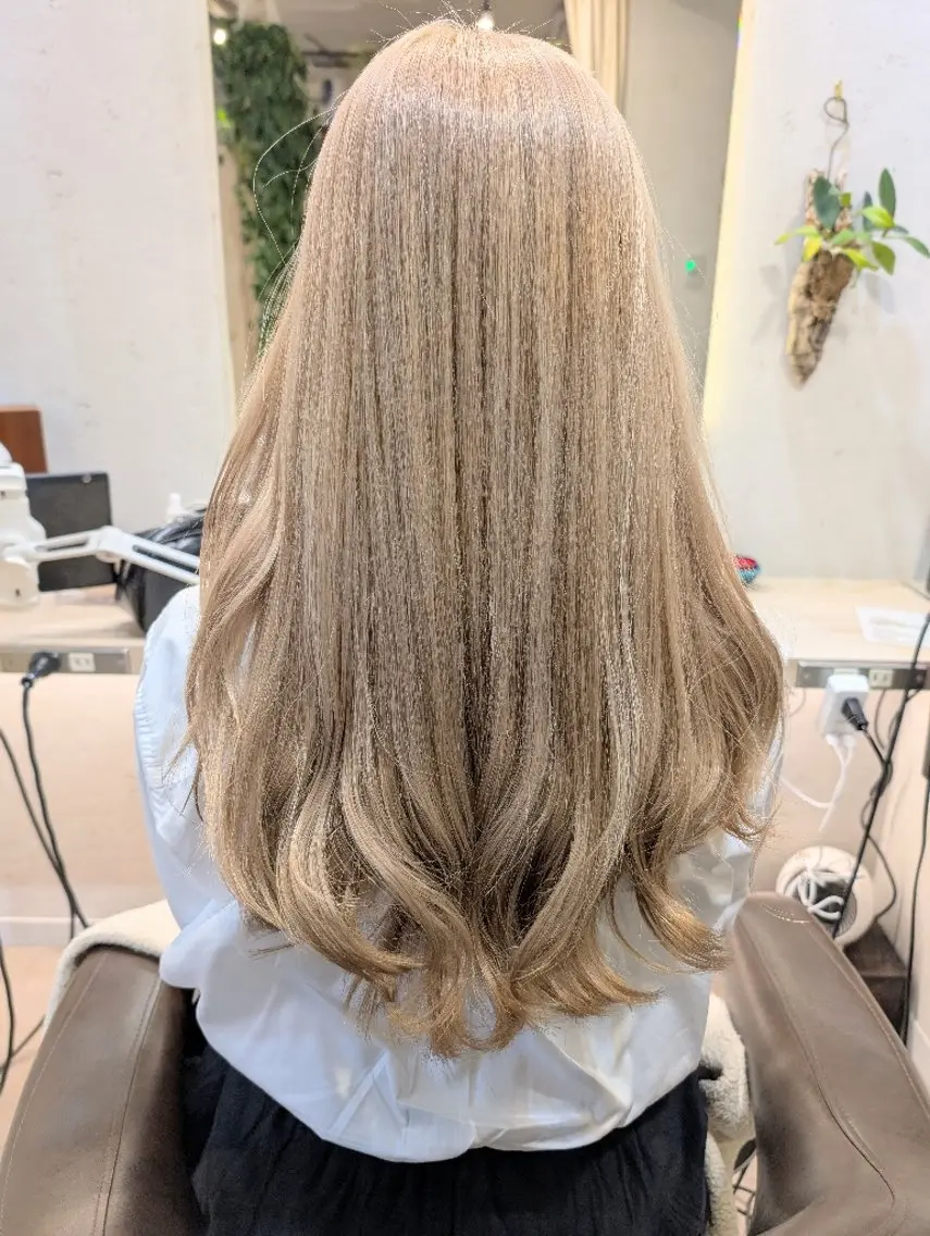 ロング 髪質改善 レイヤーカット ロング トリートメント koto💭 コトのヘアスタイル