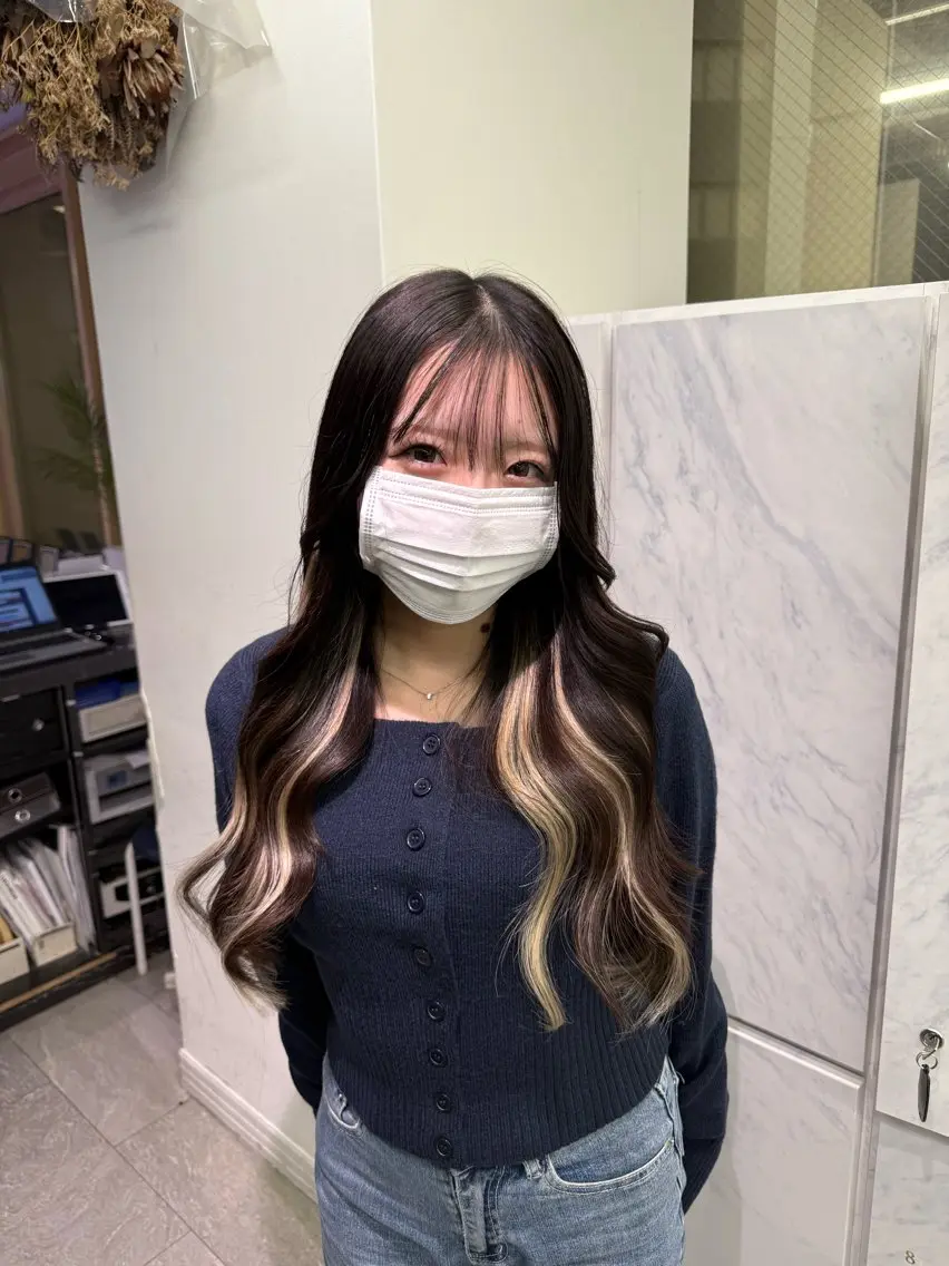 ロング エクステ miwa 🖤のヘアスタイル