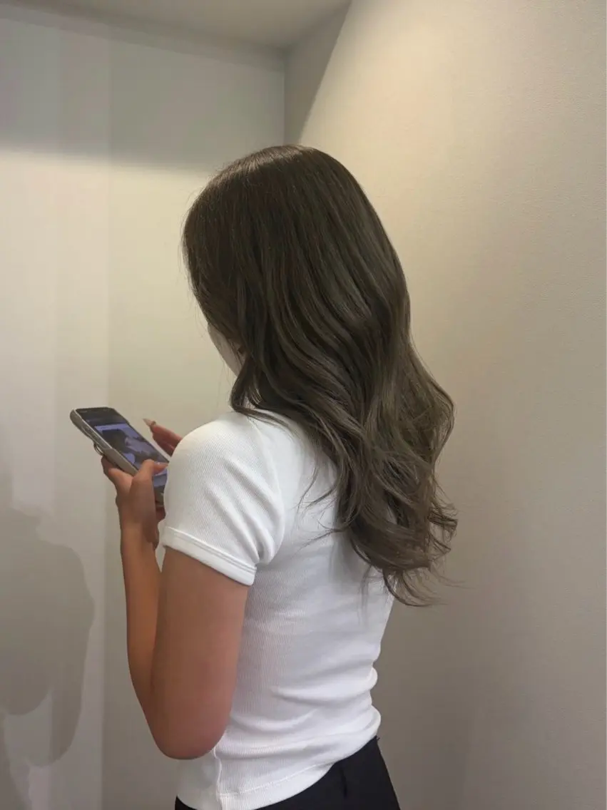 カラー ヘアカラー トリートメント garden 🐝❤️ユウナのヘアスタイル