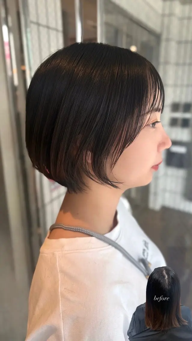 バッサリ.’ショートカット ✂️⟢˖⊹ ࣪:の写真
