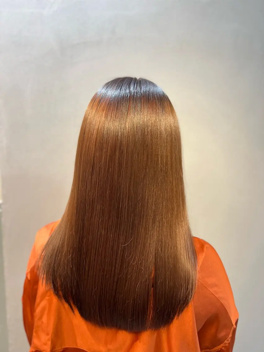 ロング 髪質改善 トリートメント 神戸ボブ✂️ ioe三宮/田 伸佳のヘアスタイル