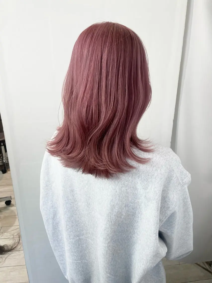 ☁️ダブルカラー☁️【ケアブリーチ1回付き】+4stepラメラメトリートメント✧︎*。の写真