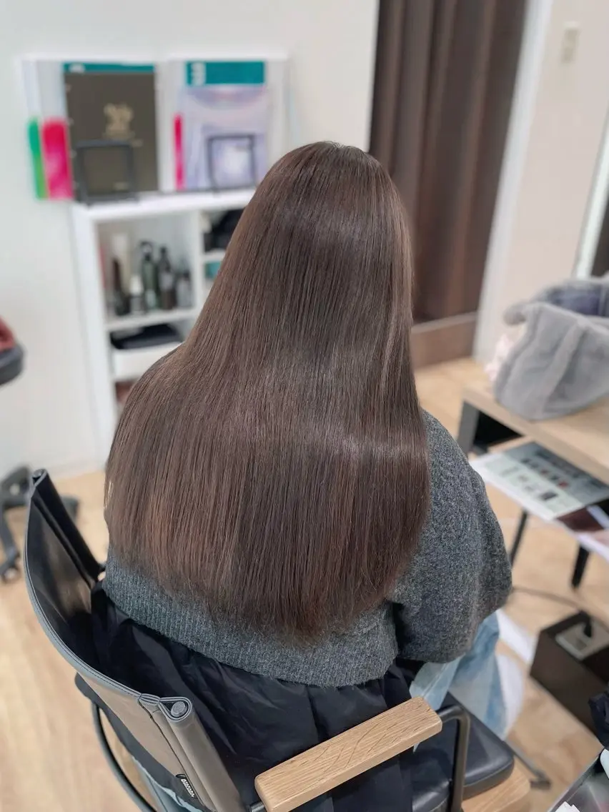 ロング カラー ヘアカラー 滝口 瑞季のヘアスタイル