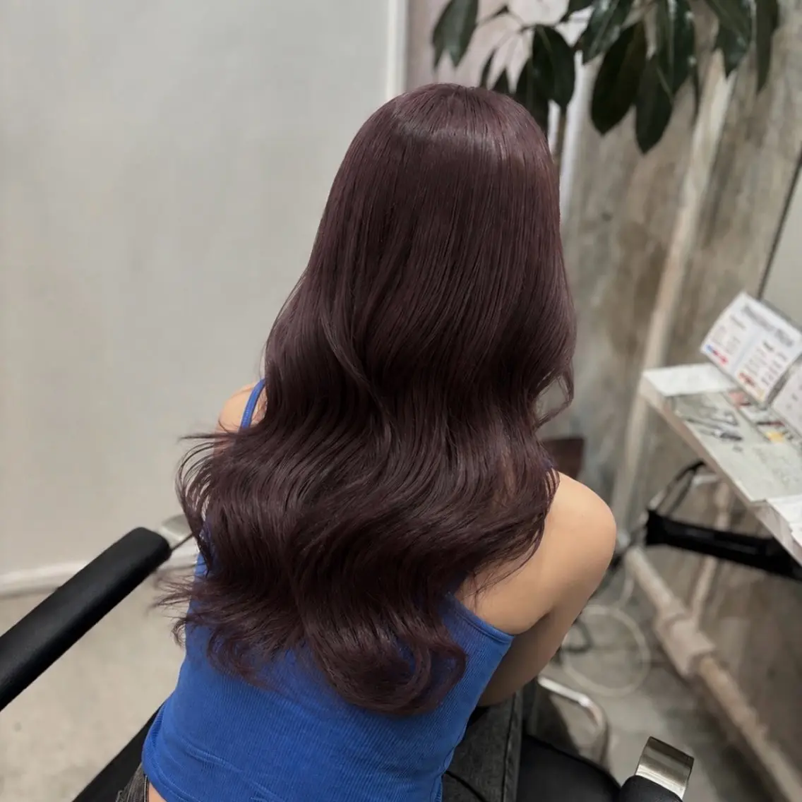 ロング カラー ブリーチ ブリーチなしカラー ヘアカラー ふうか 天六/天満/中崎町のヘアスタイル
