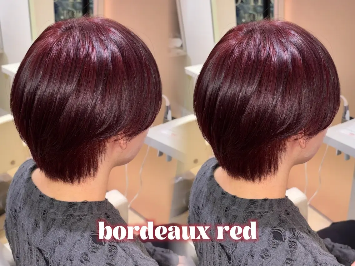 メンズ ヘアカラー ハイトーン×推し カラー💫Miyuのヘアスタイル