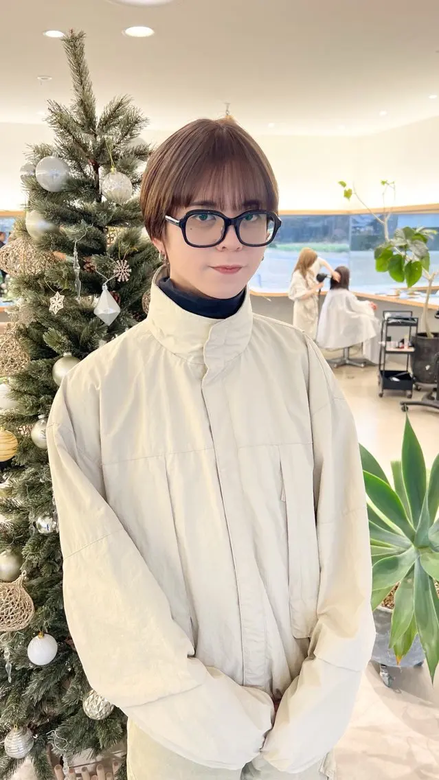ショート カット ヘアカラー トリートメント つくばUtooe's 副店長 寺沢颯のヘアスタイル