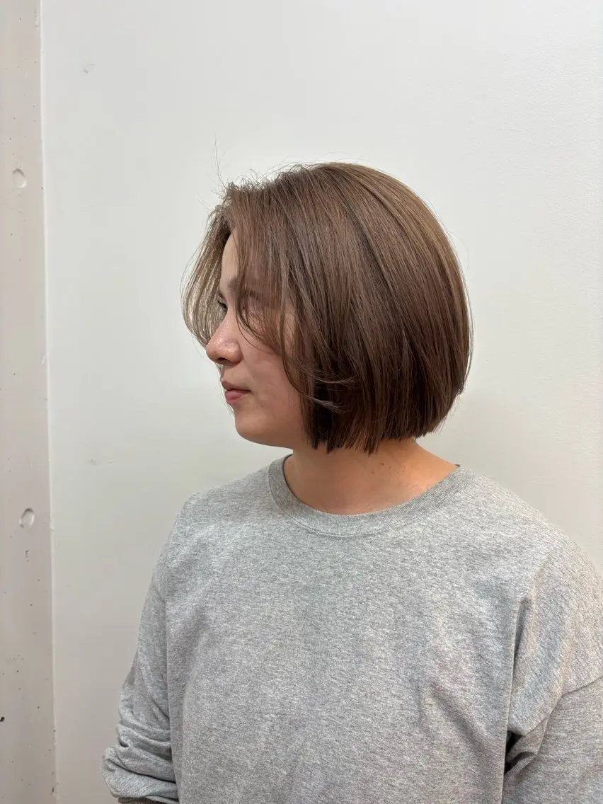 ショート カラー カット ヘアカラー みぞぐち じゅりのヘアスタイル