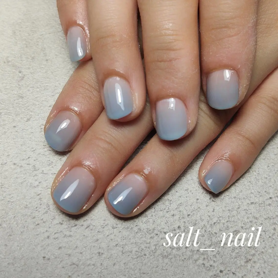 ネイル グラデーション ハンドネイル 個人サロン saltnailのネイルデザイン