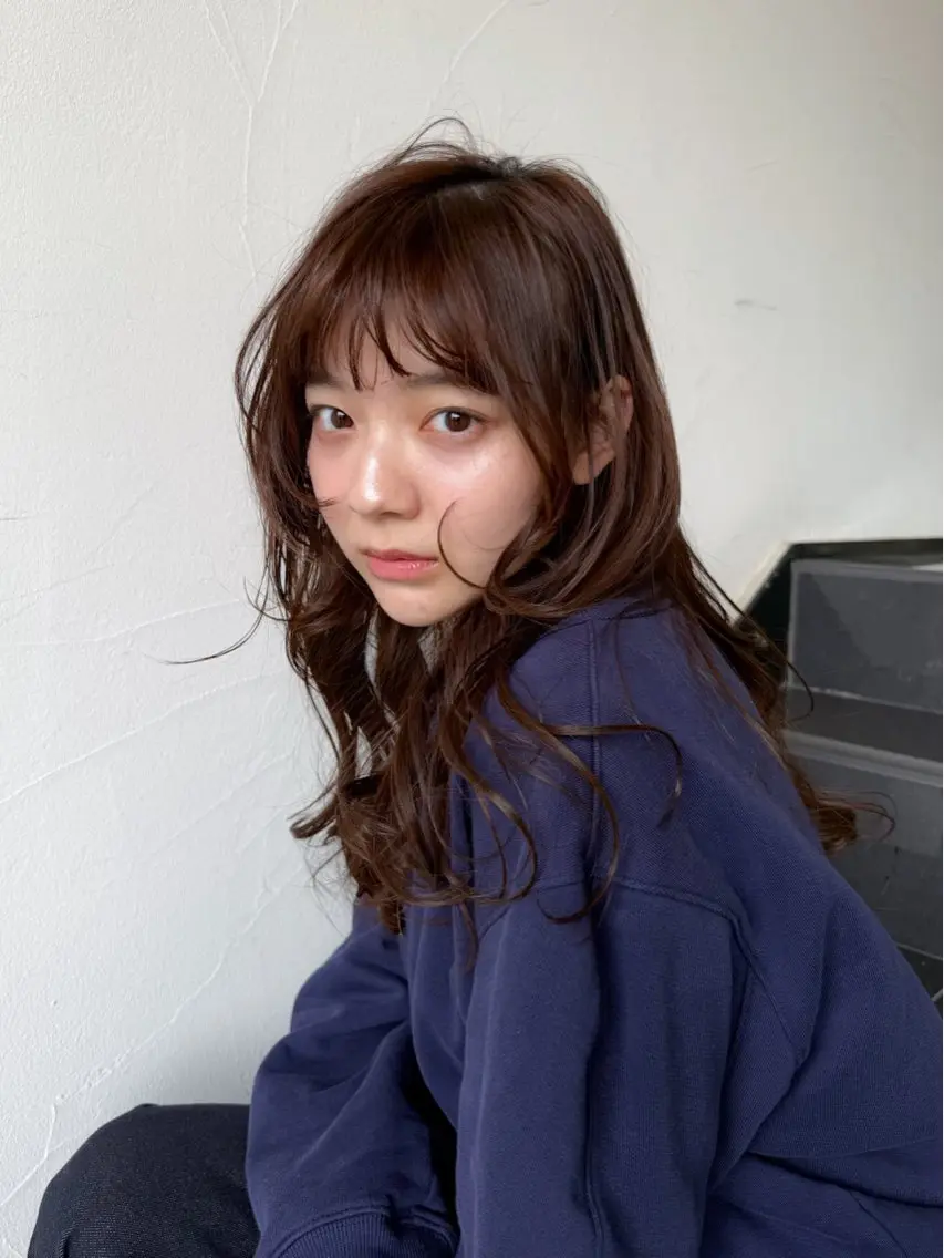 ロング カラー 艶カラー/ヘッドスパ ✨Ayariのヘアスタイル