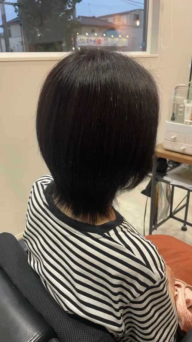 ショート カラー 山本 彩姫のヘアスタイル
