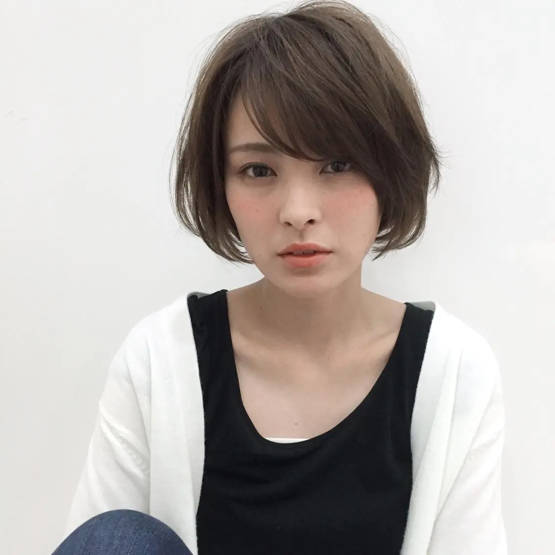 カット＋カラー＋髪質改善トリートメントトリートメントの写真