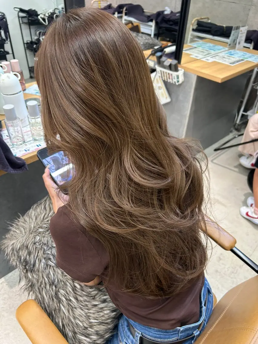 ロング 🧸顔まわり 山形紗奈🧸のヘアスタイル