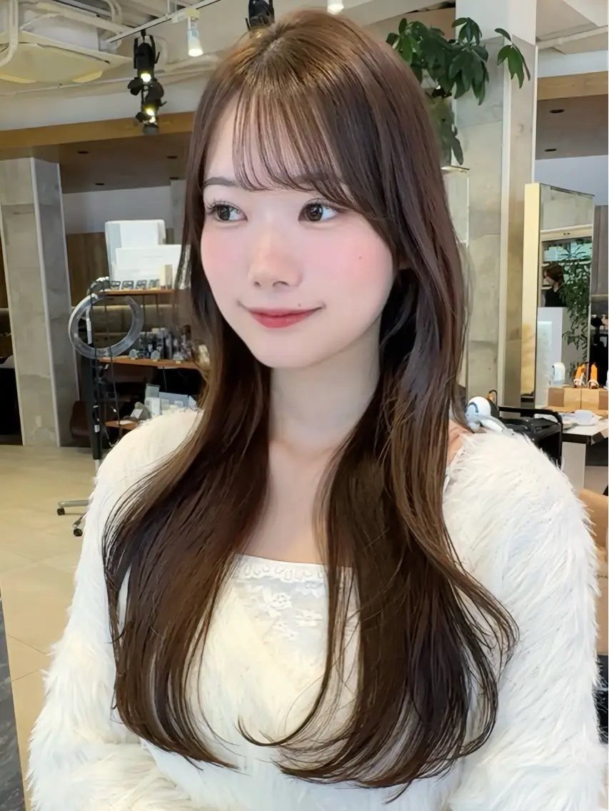 ❄️🐰ྀིレイヤーカット➕透明感イルミナカラー🐰ྀི❄️の写真