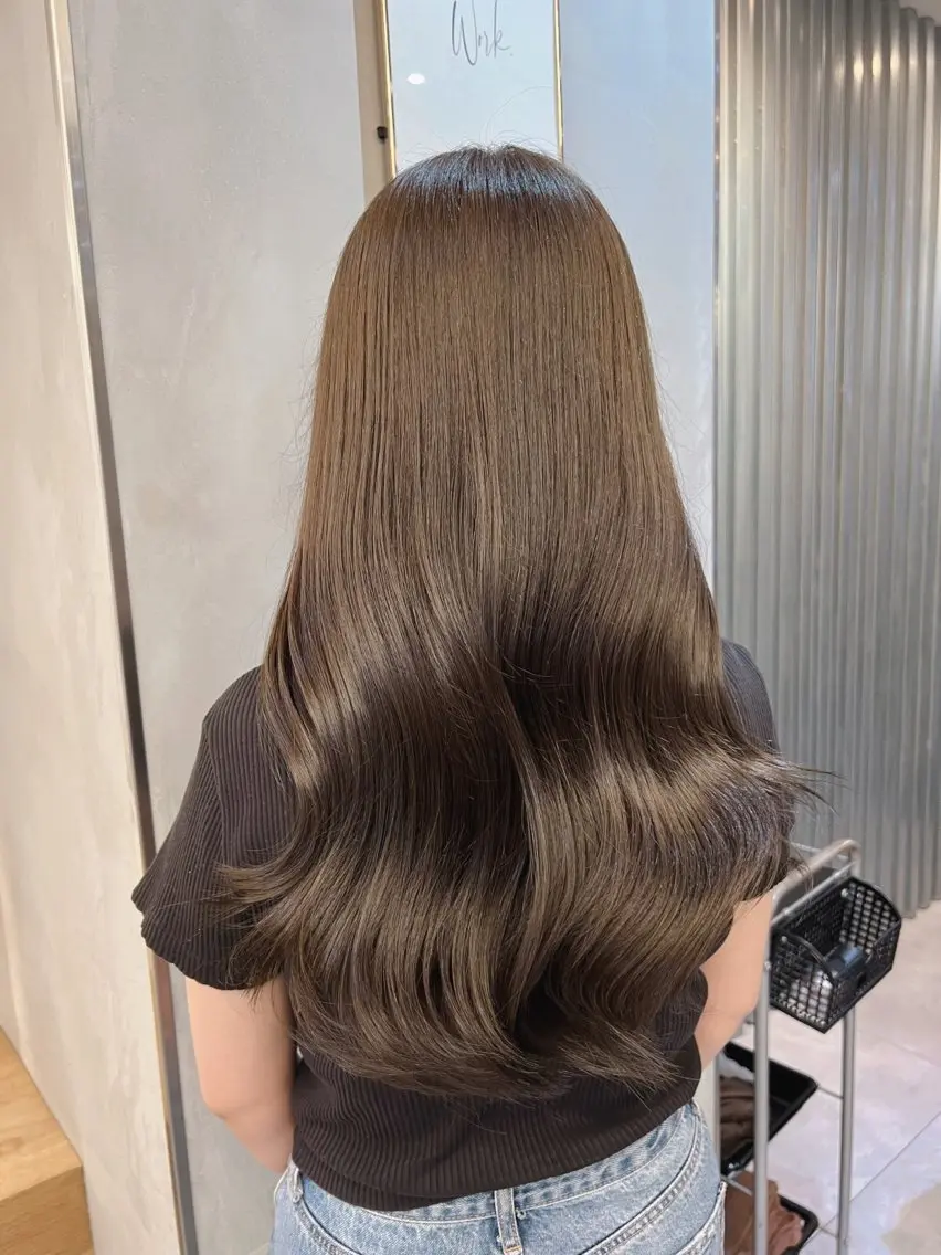 ロング カット ヘアカラー トリートメント ♡可愛い艶髪特化♡ 艶髪先生のヘアスタイル